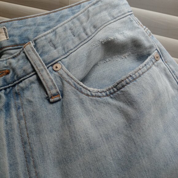 MADEWELL the curvy perfect vintage jeans in fitzgerald wash (sz31) - Picture 5 of 16